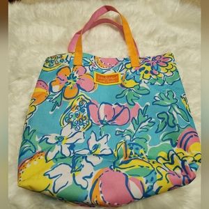 Lilly Pulitzer x Estee Lauder/ Floral Tote Bag